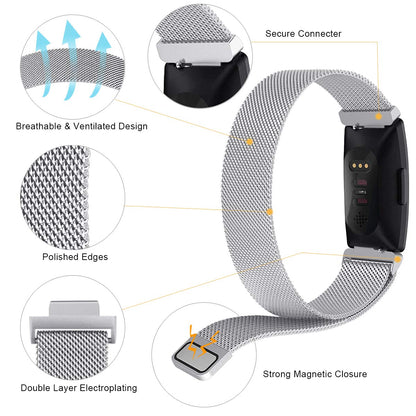 Milanese Strap for Fitbit Inspire 1 / 2