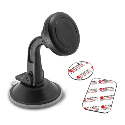 Suction Magnet Car Holder - Black